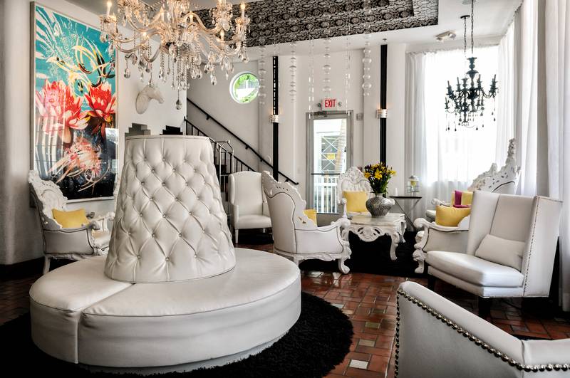 The Whitelaw Hotel In Miami Beach Chic Boutique Lobby
